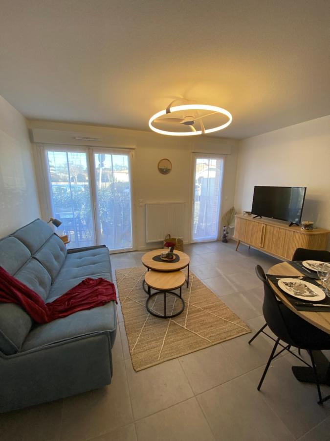 Charmant Appartement Neuf Et Confortable Classe 4 Etoiles Biscarrosse Luaran gambar