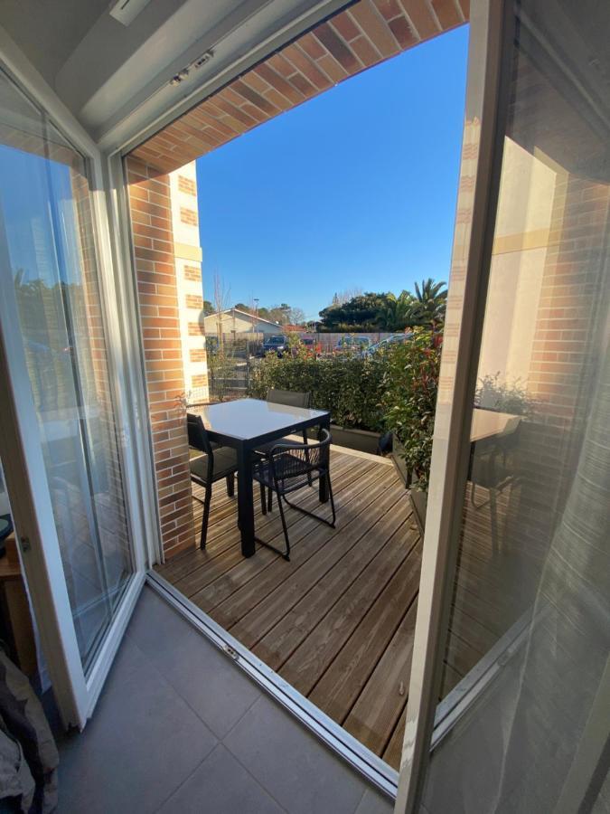 Charmant Appartement Neuf Et Confortable Classe 4 Etoiles Biscarrosse Luaran gambar