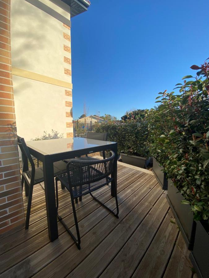 Charmant Appartement Neuf Et Confortable Classe 4 Etoiles Biscarrosse Luaran gambar